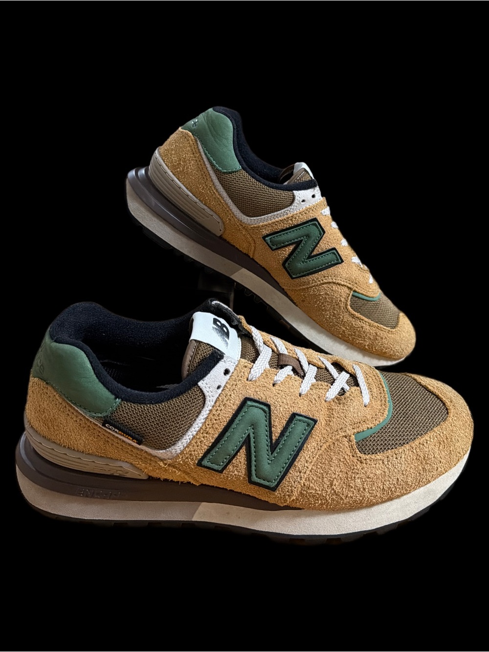 New Balance 574 Men's Suede & Mesh Lifestyle sneakers M/10.5 W/12